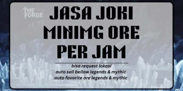 Ore Mining Boosting Service Per Hour - The Forge
