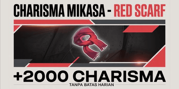 Gambar Product Mikasa Red Scarf