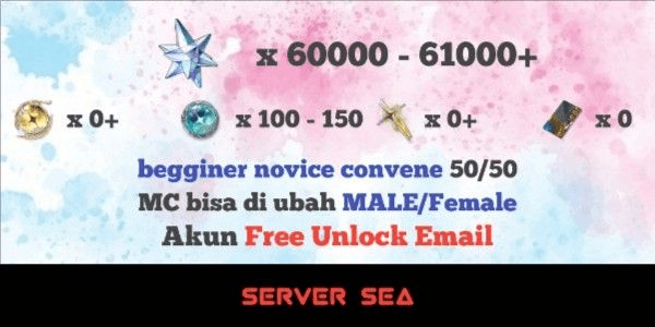 Gambar Product Akun Reroll SIAP GACHA Starter [SEA] - 1