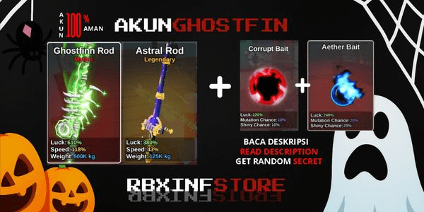 Gambar Product AKUN GHOSTFINROD