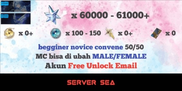 Gambar Product Akun Reroll SIAP GACHA Starter [SEA] - 2