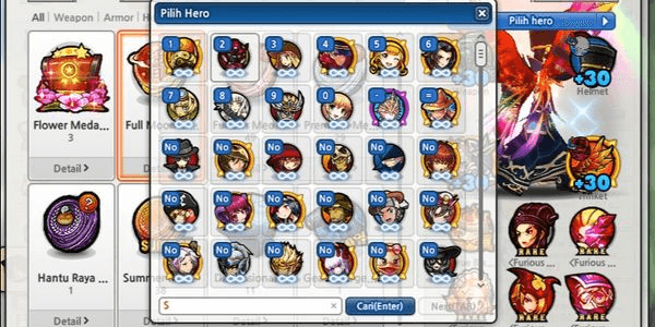 Gambar Product Lost Saga Valofe Account Herper Busy Murmer Sultan!!