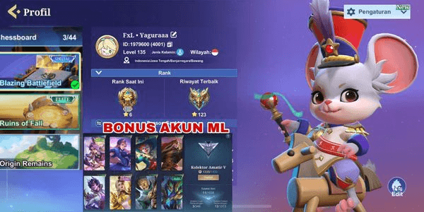 Gambar Product Sultan account mcgg | ready to play & push | many commanders | safe, 100% guaranteed