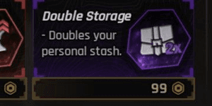 Double Storage