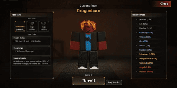 Dragonborn | Starter Account
