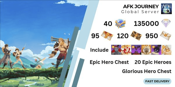 Gambar Product Akun Diamond AFK Journey First Edition