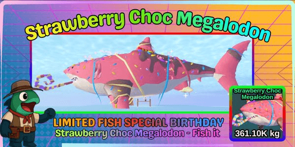 Gambar Product Strawberry Choc Megalodon