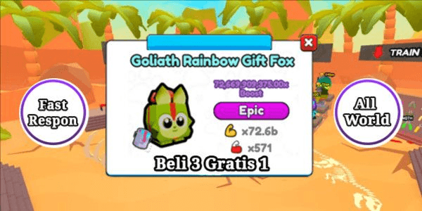 Gambar Product Boost Pet For Event World