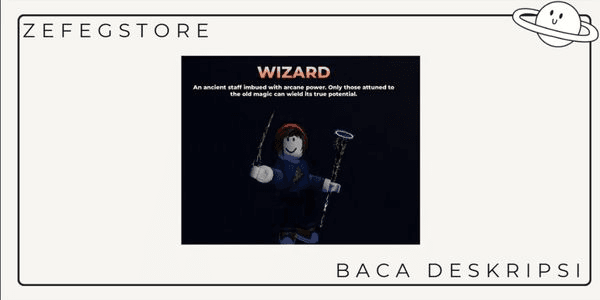 Gambar Product Akun Starter Plain Hunty Zombie | Wizard