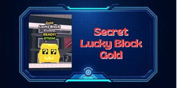 Gambar Product Gold Secret Lucky Block