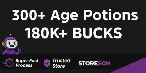 Gambar Product Many Bonus Accounts Age Potions + Bonus BUCKS - Adoptme