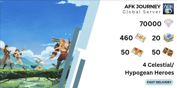 Gambar Product Akun Reroll AFK Journey Premium Edition