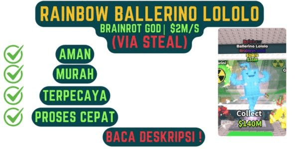 Gambar Product Rainbow Ballerino Lololo