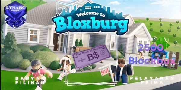 Gambar Product 2500 Blockbux - Bloxburg