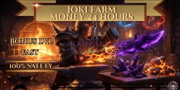 Joki farming Money 24 hours - Bonus++