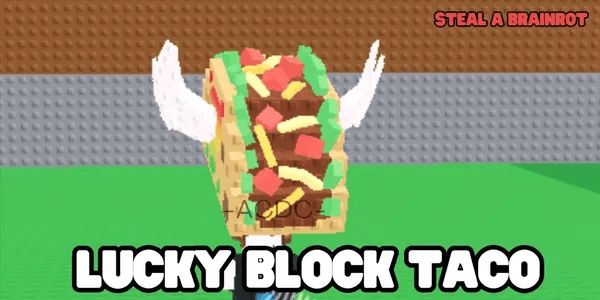 Taco Lucky Block