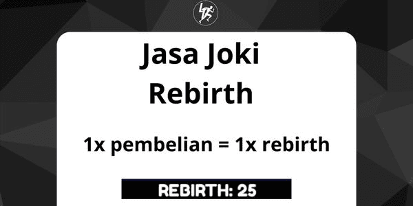 Gambar Product Joki 1x Rebirth