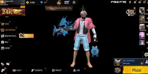 Gambar Product STRONGEST FF ACCOUNT ON EARTH OPM & CLUBBER ON SAFE ANTI HACK BACK GUARANTEED 1000% VERY CHEAP