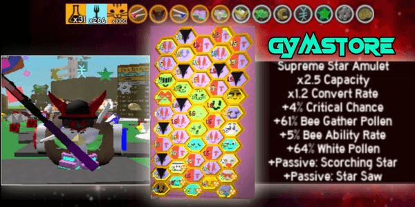 Gambar Product ACCOUNT BEE SWARM GG |RED HIVE END