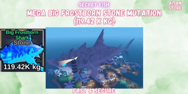 Gambar Product Stone Big Frostborn Shark