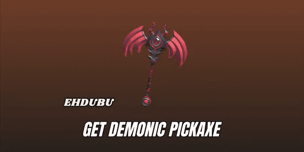 The Forge Get Pickaxe | Demonic