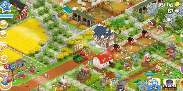 Gambar Product Farm Hay Day Level 51 Barn 3000 Silo 800 Full Decoration