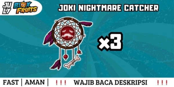 Gambar Product Joki Get Nightmare Catcher