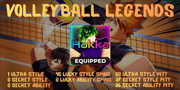 Gambar Product Account Volleyball Legends Ultra Style Hakka - Volleyball Legends