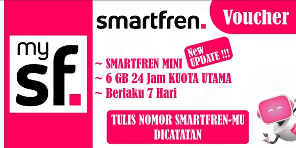 DATA Smartfren (3GB 7Hari)