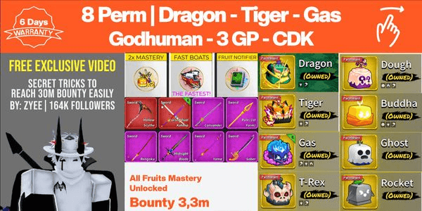 Gambar Product Akun Fruit Permanent - No 4