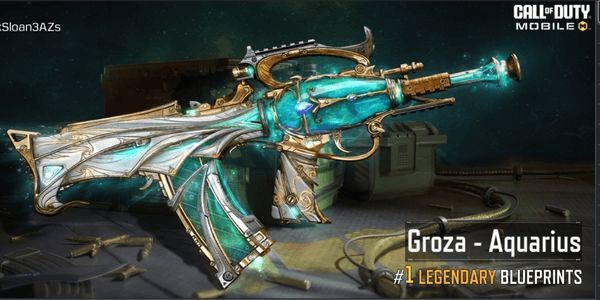 Gambar Product Call of Duty Mobile account plain Legend Groza