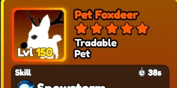 Gambar Product White Foxdeer (Perfect Vampiric Perk) // World Zero