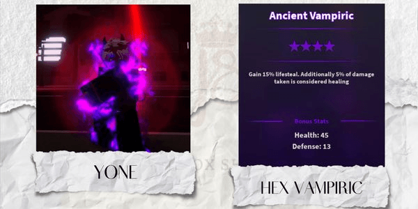 Gambar Product Hex Vampiric Yone | Legendary Trait - A Universal Time (AUT)