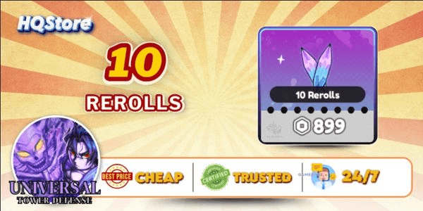 Gambar Product 10 Rerolls