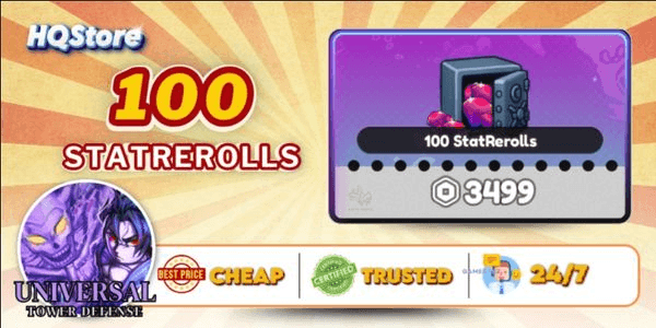 Gambar Product 100 Stat Rerolls