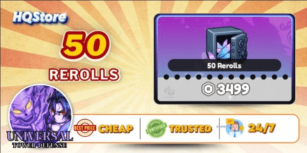 Gambar Product 50 Rerolls