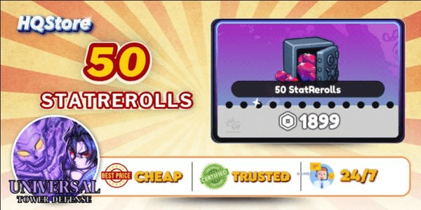 Gambar Product 50 Stat Rerolls