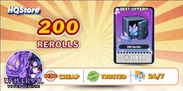 Gambar Product 200 Rerolls