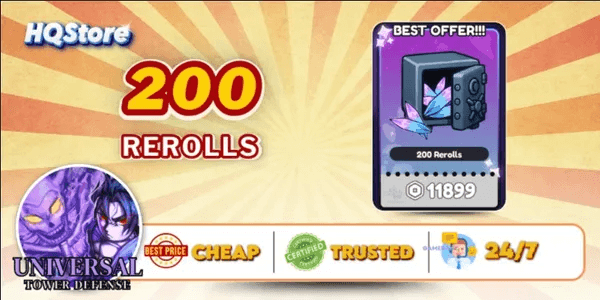 200 Rerolls