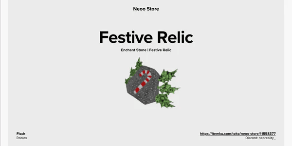 Festive Relic | Fisch