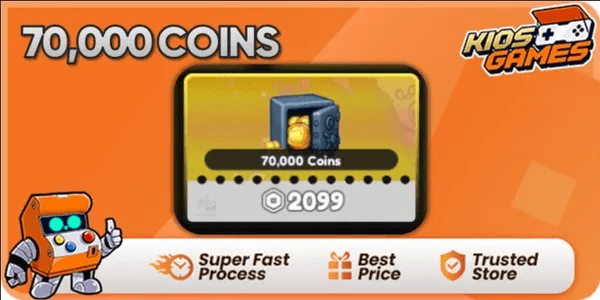 70,000 Coins