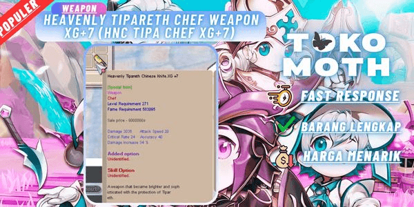 Gambar Product Heavenly Tipareth CHEF Weapon XG+7 (HnC Tipa CHEF XG+7)