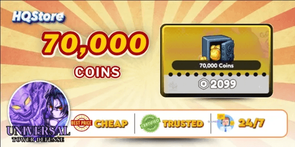 70,000 Coins