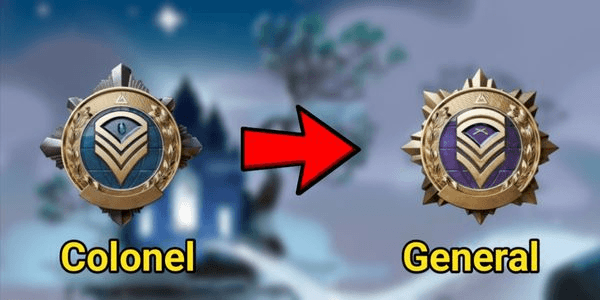 Gambar Product Joki Rank Colonel > General