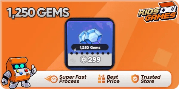 1,250 Gems