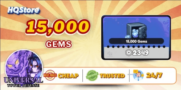 15,000 Gems
