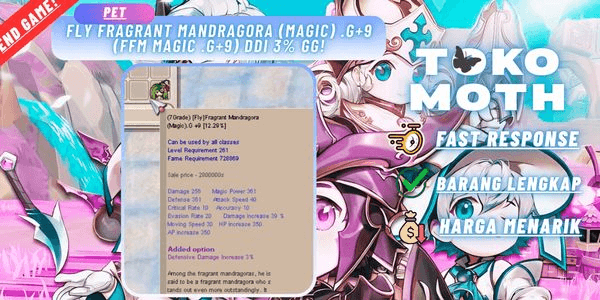 Gambar Product Fly Fragrant Mandragora (Magic) .G+9 (FFM Magic .G+9) DDI 3% GG!