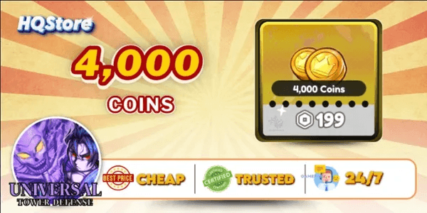 4,000 Coins
