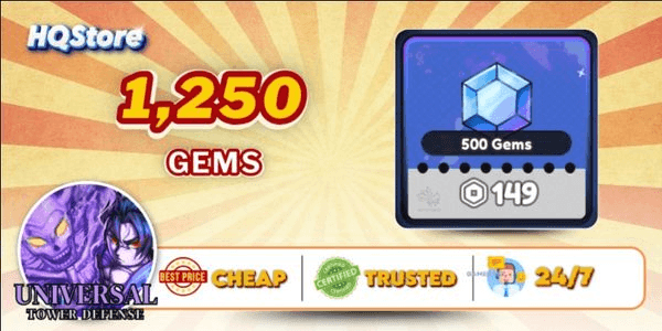 Gambar Product 1,250 Gems