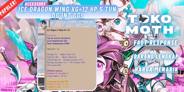 Gambar Product ICE DRAGON WING XG+12 Hp 5 tun DG INT GG!
